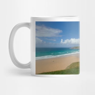 Holywell Beach, Cornwall Mug